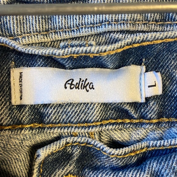 Adika Wide Leg Jeans Large - Picture 3 of 4